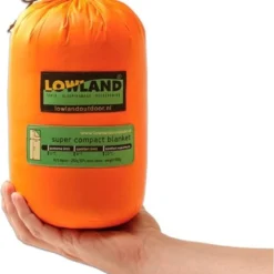 LOWLAND OUTDOOR® Donzen Slaapzak - Super Compact Blanket - 210 X 80 Cm - 590gr +8°C -Aanbiedingen Kampeer Zen Winkel 1001x1200