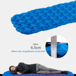 Hikr® Luchtbed - Slaapmat - Opblaasbaar Matras - Lichtgewicht - Outdoor - Camping - Hiking & Wandelen -Aanbiedingen Kampeer Zen Winkel 1004x1200