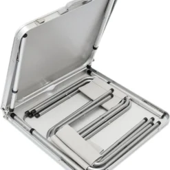 Inklapbare, In Hoogte Verstelbare Campingtafel 120x60x70cm Incl. 4 Inklapbare Krukken Campingtafel S -Aanbiedingen Kampeer Zen Winkel 1019x1200 2