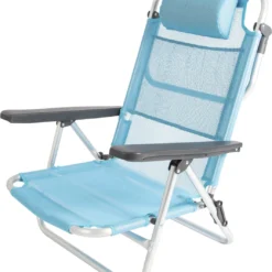 Bo-Camp Beach Chair - Monaco - Aluminium - Blauw -Aanbiedingen Kampeer Zen Winkel 1063x1200 1