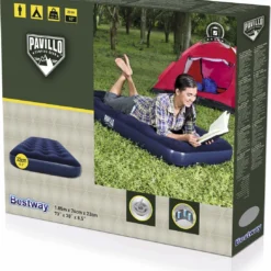 Pavillo 1-Persoons Luchtbed - 185 X 76 Cm - Dikte 22 Cm -Aanbiedingen Kampeer Zen Winkel 1090x1200
