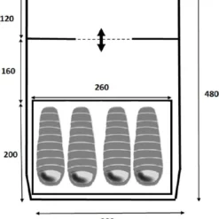 Redwood Zephyr 280 PO - Tent 4-persoons - Tunnel Tent - Grijs -Aanbiedingen Kampeer Zen Winkel 1140x1200 1