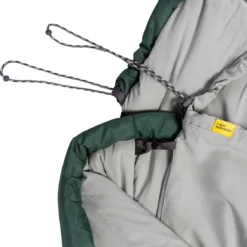NOMAD® Triple-S Premium Plus Slaapzak (Links) | 220x80cm Groen | Lichtgewicht & Kwalitatief | Slaapzak | Incl Hoes -Aanbiedingen Kampeer Zen Winkel 1154x1200