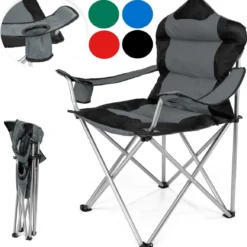 Sens Design Campingstoel - Kampeerstoel - Opvouwbaar - Grijs -Aanbiedingen Kampeer Zen Winkel 1158x1200 1
