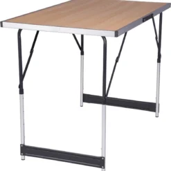 Kamyra® Campingtafel Inklapbaar - Kampeertafel, Partytafel - Opvouwbaar, Lichtgewicht & In Hoogte Verstelbaar - Aluminium/Hout -Aanbiedingen Kampeer Zen Winkel 1161x1200 2