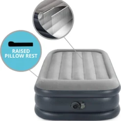 Intex Luchtbed - 1-Persoons - 99 X 191 X 42 Cm - Grijs - Met Pomp, Hoeslaken Antraciet En Reparatieset 19 Intex Luchtbed - 1-Persoons - 99 X 191 X 42 Cm - Grijs - Met Pomp, Hoeslaken Antraciet En Reparatieset -Aanbiedingen Kampeer Zen Winkel 1165x1200 1