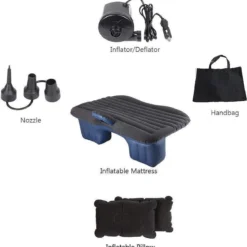 Merkloos Auto Reizen Opblaasbare Matras Luchtbed Camping Universele SUV Achterbank Couch (Grijs) -Aanbiedingen Kampeer Zen Winkel 1170x1200 1