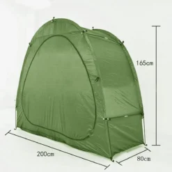 Merkloos Fietstent, Beschermhoes Fietsenschuur, Tent Voor Camping In De Open Lucht-groen 200*80*165CM -Aanbiedingen Kampeer Zen Winkel 1191x1200