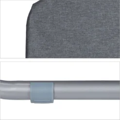 Relaxdays Strandstoel Opvouwbaar - Set Van 2 - Lage Campingstoel - Kampeerstoel Leuning - Grijs -Aanbiedingen Kampeer Zen Winkel 1198x1200 7