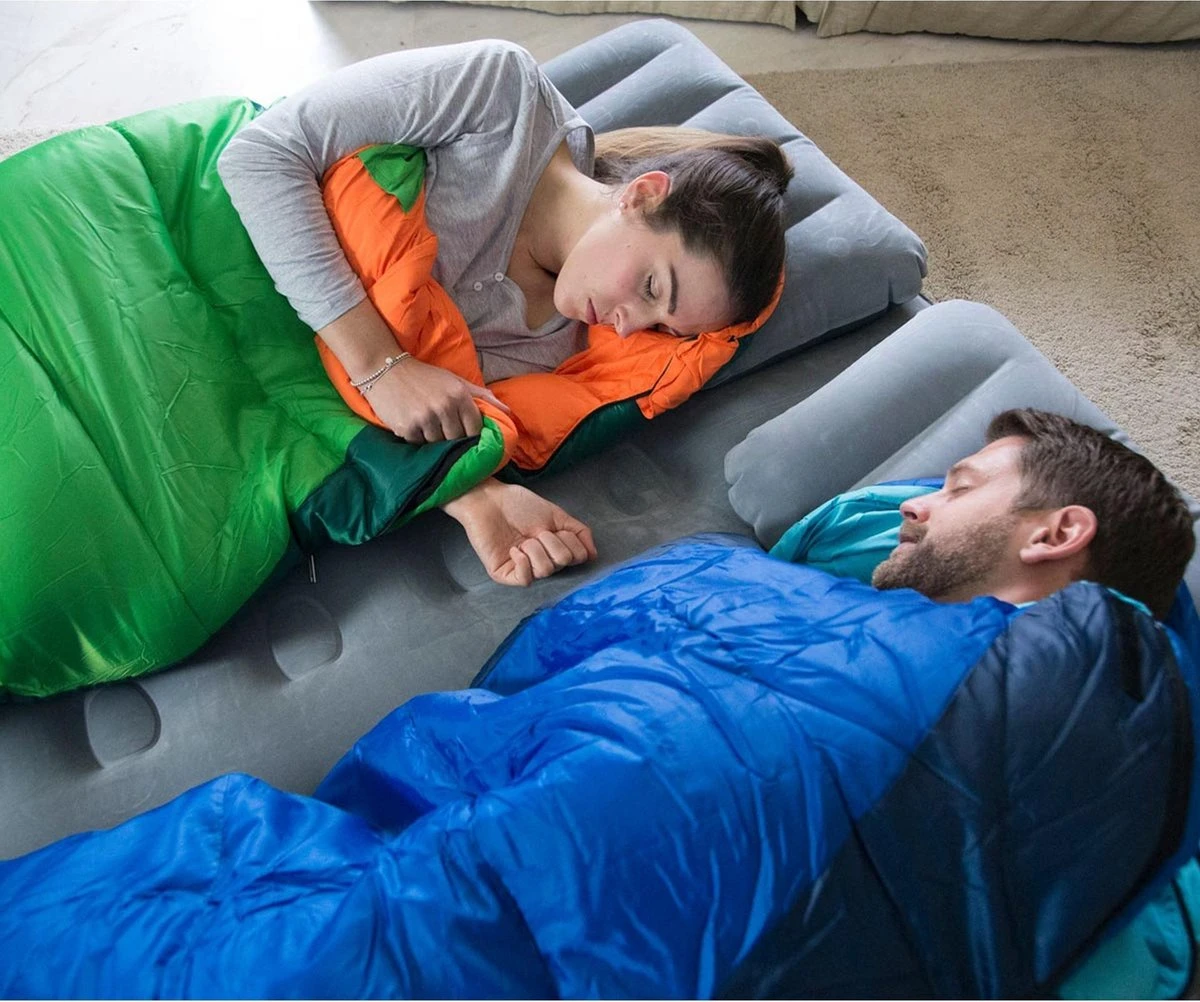 Coleman Fision 100 Mummy Slaapzak - 208 X 81 Cm - Blauw 6 Coleman Fision 100 Mummy Slaapzak - 208 X 81 Cm - Blauw - Afbeelding 4