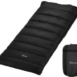 Beefree Slaapzak XL - Grote Katoenen 220 X 90cm - Aanritsbaar - Zwart