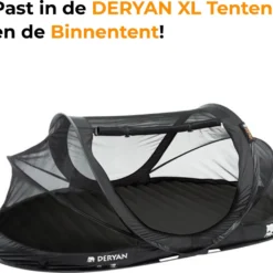 Deryan Cocoon Pop Up Tent - Luchtbed - Luchtpomp - 4 Persoons - Zilver -Aanbiedingen Kampeer Zen Winkel 1200x1021 3