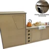 Camper Keuken MDF - Linkerkant EU - Inclusief Kledingstang + Wijnrek - Onbewerkt - Inbouw Kasten Inrichting Kampeerauto Caravan 2 Camper Keuken MDF - Linkerkant EU - Inclusief Kledingstang + Wijnrek - Onbewerkt - Inbouw Kasten Inrichting Kampeerauto Caravan -Aanbiedingen Kampeer Zen Winkel 1200x1028 3