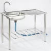 Camping/Outdoor Inox Tafel Met Gootsteen Lavabo En Kraan 100x77x50cm -Aanbiedingen Kampeer Zen Winkel 1200x1029 2