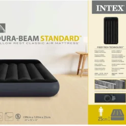 Intex Pillow Rest Classic Twin Luchtbed - 1-persoons - 99x191x25cm -Aanbiedingen Kampeer Zen Winkel 1200x1042