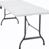 Casaria Tuintafel Opvouwbaar – Met Draaggreep 220x70 Cm – Wit -Aanbiedingen Kampeer Zen Winkel 1200x1042 3