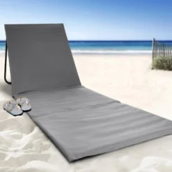 Intimo Strandmat - 2 Stuks - Grijs - 100x51x41cm -Aanbiedingen Kampeer Zen Winkel 1200x1043