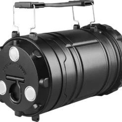 Campinglamp - Tentlamp - Lantaarn - Multifunctioneel - LED Lamp Op Batterijen - Zwart -Aanbiedingen Kampeer Zen Winkel 1200x1046 4