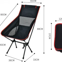 Lopoleis® Campingstoel – Campingstoel Opvouwbaar – Visstoel – Vouwstoel – Strandstoel – Inklapbaar – Lichtgewicht – Outdoor Stoel - Hoge Rugleuning -Aanbiedingen Kampeer Zen Winkel 1200x1053