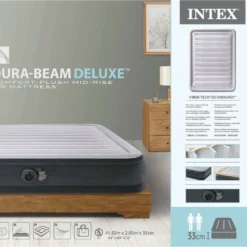 Intex Comfort-plush Full Luchtbed - 2-persoons - 203x152x33 Cm -Aanbiedingen Kampeer Zen Winkel 1200x1068