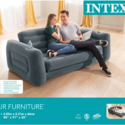 Intex Luxe Bankstel / Opblaasbare Slaapbank - 2-persoons - 203x224x66 Cm -Aanbiedingen Kampeer Zen Winkel 1200x1072