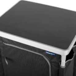 Campart Campingkast CU-0719 – Opvouwbaar En Verstelbaar - 4 Verstelbare Poten - 3 Lagen - Aluminium Frame - Grijs -Aanbiedingen Kampeer Zen Winkel 1200x1084 1