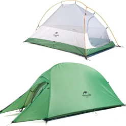 Cloud Up 1 Upgraded - Naturehike® - 1 Persoons Tent - Lichtgewicht Tent - Incl. Grondzeil - 210T 3000mm - Outdoor - Waterdicht - Hiking & Wandelen -Aanbiedingen Kampeer Zen Winkel 1200x1088