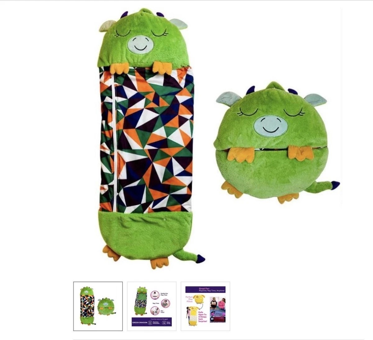 Draak Slaapzak -160 Cms | Kinderslaapzak | Slaapzak Junior | Nappers | Children Sleeping Bag | Kinderen Slaapzak | Super Soft 2 In 1 Fun Pillow &Sleepy For Boys | Draak Slaapzak | Zachte Slaapzak | Knuffel Slaapzak | 2 In 1 Slaapzak | Kinderen 6 Draak Slaapzak -160 Cms | Kinderslaapzak | Slaapzak Junior | Nappers | Children Sleeping Bag | Kinderen Slaapzak | Super Soft 2 In 1 Fun Pillow &Sleepy For Boys | Draak Slaapzak | Zachte Slaapzak | Knuffel Slaapzak | 2 In 1 Slaapzak | Kinderen - Afbeelding 4