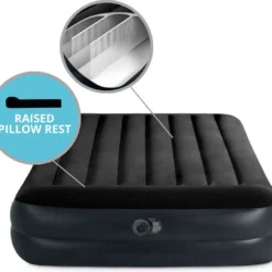 Intex Luchtbed - 2-Persoons - 152 X 203 X 42 Cm - Blauw - Met Pomp + Hoeslaken Wit + Reparatieset -Aanbiedingen Kampeer Zen Winkel 1200x1098 1