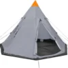 VidaXL Tent 4-persoons Grijs -Aanbiedingen Kampeer Zen Winkel 1200x1116 2
