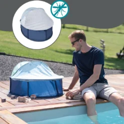 Babymoov Babyni Speelruimte & Extra Bedje Anti-UV FPS 50+ Marinière -Aanbiedingen Kampeer Zen Winkel 1200x1140 3