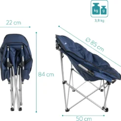 Navaris Klapstoel Met Draagtas - Campingstoel - Draagbare Stoel Voor Kamperen, Festivals En Vissen - Strandstoel - Inklapbaar - Donkerblauw 12 Navaris Klapstoel Met Draagtas - Campingstoel - Draagbare Stoel Voor Kamperen, Festivals En Vissen - Strandstoel - Inklapbaar - Donkerblauw -Aanbiedingen Kampeer Zen Winkel 1200x1150 6