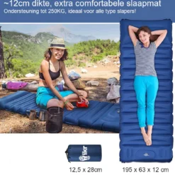 Hikr® Slaapmat 10cm+ Dikte - Comfortabel Luchtmatras - Zelfopblazend Met De Voet - TPU+40D Nylon - Slaapmatje Eenpersoons En Uit Te Breiden Tot Tweepersoons - Slaapmat Met Ingebouwde Pomp 13 Hikr® Slaapmat 10cm+ Dikte - Comfortabel Luchtmatras - Zelfopblazend Met De Voet - TPU+40D Nylon - Slaapmatje Eenpersoons En Uit Te Breiden Tot Tweepersoons - Slaapmat Met Ingebouwde Pomp -Aanbiedingen Kampeer Zen Winkel 1200x1159