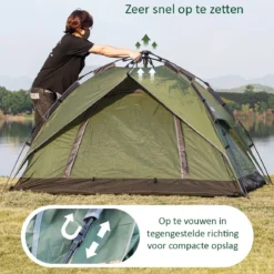Sens Design Pop Up Tent - Tent - 2-3 Personen -Aanbiedingen Kampeer Zen Winkel 1200x1161 2