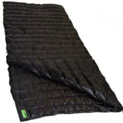 LOWLAND OUTDOOR® Ultra Compact Blanket - Donzen Slaapzak - Gewicht 495g - 210x80 Cm - Comfort Temperatuur +8°C