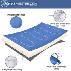 HikeMeister ® Mummy Slaapzak Kamperen Blauw Ca. 220 X 75 Cm Met Draagtas -Aanbiedingen Kampeer Zen Winkel 1200x1177 1