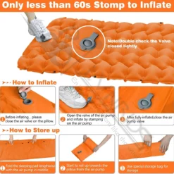 LVNRIDS Isomat, Zelfopblazend, Ultralicht, Luchtmatras, Camping, Zelfopblaasbaar, Opblaasbaar Matras, 3,9 Inch Dik, Met Voetperspomp En Kussen, Voor Camping, Reizen, Outdoor, Wandelen, Strand, Oranje 13 LVNRIDS Isomat, Zelfopblazend, Ultralicht, Luchtmatras, Camping, Zelfopblaasbaar, Opblaasbaar Matras, 3,9 Inch Dik, Met Voetperspomp En Kussen, Voor Camping, Reizen, Outdoor, Wandelen, Strand, Oranje -Aanbiedingen Kampeer Zen Winkel 1200x1182