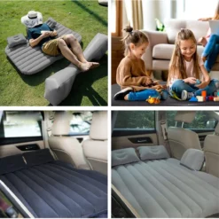 Flightmode - Opblaasbaar Matras Voor Auto, Opblaasbaar Bed, Autostoel, Comfortabel, Met Elektrische Luchtpomp En 3 Adapters, 2 Kussens En Transporttas, Voor Camping, Reizen, Strand -Aanbiedingen Kampeer Zen Winkel 1200x1195 1
