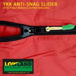 LOWLAND OUTDOOR® Donzen Slaapzak - Companion Economy - 210x80 Cm - Rood -Aanbiedingen Kampeer Zen Winkel 1200x1196 6