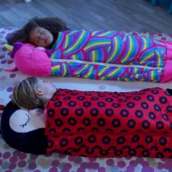 Mediashop Happy Nappers Kinderslaapzak - 2-in-1 Zachte Knuffel En Zomerslaapzak - Roze Eenhoorn Motief Voor Kinderen Van 3 Tot 6 Jaar -Aanbiedingen Kampeer Zen Winkel 1200x1200 158