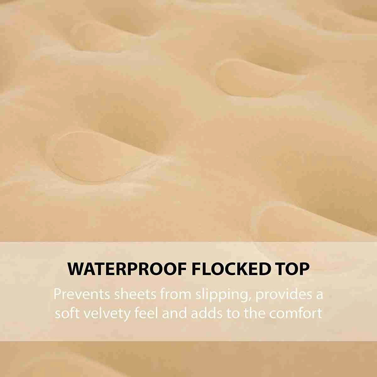 Merkloos Avenli 88030 Hoog Verhoogd Gevlokt Luchtbed | Queensize | Ingebouwde Pompen | Snelle En Gemakkelijke Inflatie 5 Merkloos Avenli 88030 Hoog Verhoogd Gevlokt Luchtbed | Queensize | Ingebouwde Pompen | Snelle En Gemakkelijke Inflatie - Afbeelding 3