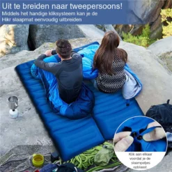 Hikr® Slaapmat 10cm+ Dikte - Comfortabel Luchtmatras - Zelfopblazend Met De Voet - TPU+40D Nylon - Slaapmatje Eenpersoons En Uit Te Breiden Tot Tweepersoons - Slaapmat Met Ingebouwde Pomp 15 Hikr® Slaapmat 10cm+ Dikte - Comfortabel Luchtmatras - Zelfopblazend Met De Voet - TPU+40D Nylon - Slaapmatje Eenpersoons En Uit Te Breiden Tot Tweepersoons - Slaapmat Met Ingebouwde Pomp -Aanbiedingen Kampeer Zen Winkel 1200x1200 26