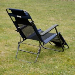 Ligstoel 180x60cm - Opvouwbaar Campingstoel Ligbed Strandstoel Tuinstoel Vouwligstoel Blauw -Aanbiedingen Kampeer Zen Winkel 1200x1200 323