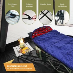 Skandika Ruka S Kleine Campingtafel – Campingtafels - Aluminium Campingtafel, Opvouwbaar, Zeer Licht, Eenvoudig Te Monteren, Stabiele Standaard - Opvouwtafel Voor Kamperen, Tenten Wandelen, Reizen, Thuis, Tuin – Tot Max. 20 Kg. - Grijs -Aanbiedingen Kampeer Zen Winkel 1200x1200 354