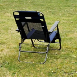 Ligstoel 155x60cm - Opvouwbaar Campingstoel Ligbed Strandstoel Tuinstoel Vouwligstoel Blauw -Aanbiedingen Kampeer Zen Winkel 1200x1200 388