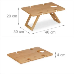 Relaxdays Opvouwbare Picknick Wijntafel - 4 Wijnglazenhouders - Bamboe Dienbladtafel Klein 12 Relaxdays Opvouwbare Picknick Wijntafel - 4 Wijnglazenhouders - Bamboe Dienbladtafel Klein -Aanbiedingen Kampeer Zen Winkel 1200x1200 469