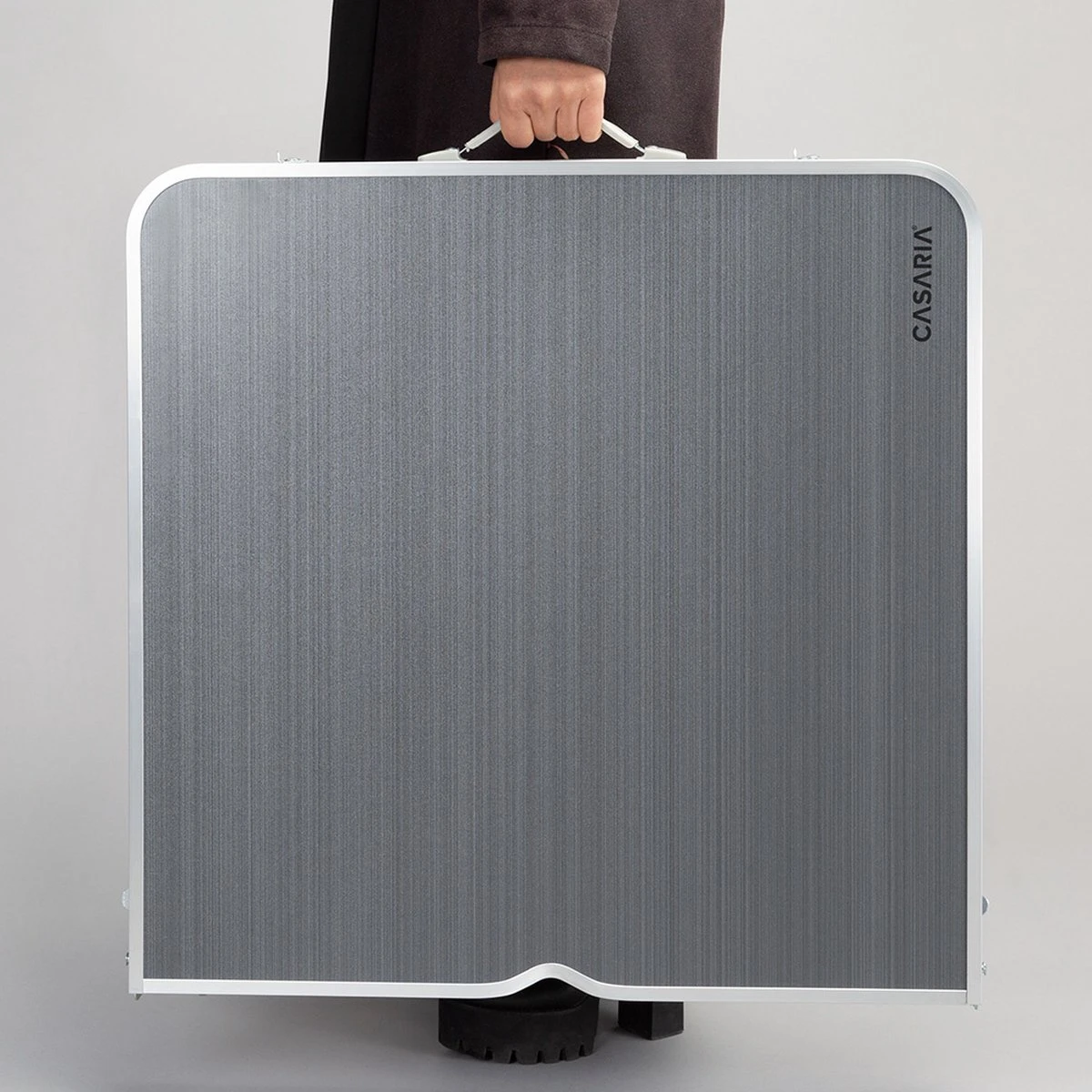 Casaria Campingtafel – Inklapbaar Verstelbaar - 120x60x70 Cm Grijs 7 Casaria Campingtafel – Inklapbaar Verstelbaar - 120x60x70 Cm Grijs - Afbeelding 5