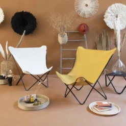 LAFUMA Pop Up XL - Vlinderstoel - Inklapbaar - Curry -Aanbiedingen Kampeer Zen Winkel 1200x1200 520