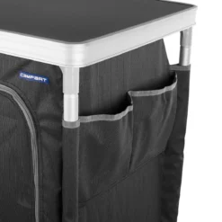 Campart Campingkast CU-0719 – Opvouwbaar En Verstelbaar - 4 Verstelbare Poten - 3 Lagen - Aluminium Frame - Grijs -Aanbiedingen Kampeer Zen Winkel 1200x1200 653