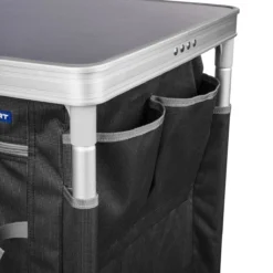 Campart Campingkeuken KI-0734 - Campingkast Groot - 4 Verstelbare Poten - Opvouwbaar En Lichtgewicht - Inclusief Opbergtas - Grijs -Aanbiedingen Kampeer Zen Winkel 1200x1200 662